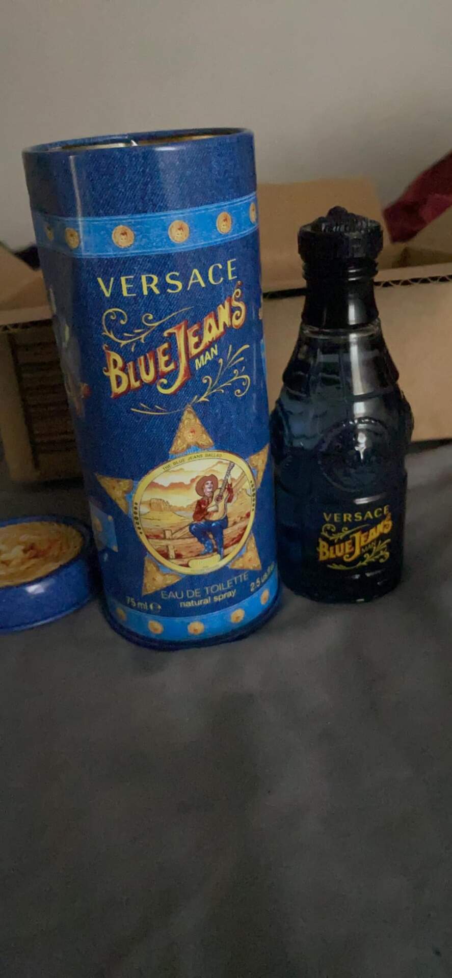 Versace Blue Jeans Eau De Toilette For Men 75ml photo review